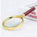 XENITE Glass with Light High-Grade Beautiful Glass Imitation Mahogany Handle Gold-Plated 2X 4X 25x Lightweight Handheld Glass OfficeProducts Magnifier - Buy Online on GoSupps.com