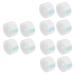 minkissy 12 Rolls Eyelid Tapes Sandwich Container Adhesive Tape Clear Gaffer Tape Natural Lace Eyelid Sticker Body Tape Medical Tape Double Eyelid Stickers Eyes White or Beauty Stickers