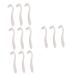 FOMIYES 12 STK SPAREAGARY BOOK HAIR SCHREIMER FOR WOMES BEARASER OF THE Women Bikini trimmer Women Razor Blade White Body Miss Miss-Free Steel Weißx4Stk 8.7x2cmx4Pcs