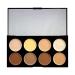 Makeup Revolution Ultra Cream Contour Palette - Highlighters & Contour Shades for Definition & Sculpting - Vegan - 13g - Buy Online on GoSupps.com