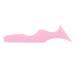 MAGICLULU 3pcs Silicone Beauty Ruler Easy Eyeliner for Beginners Eyeshadow Makeup Stick Pink Travel Abundance