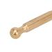 Brass Acupressure Staff - Facial & Body Relaxation Tool for Men & Women | Manual Acupuncture Pen & Deep Tissue Massage Device - Buy Online on GoSupps.com