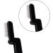Aiweijia Folding Eyelash Comb eyelash separator tool eyebrow comb Eyebrow Mascara Brush Lash Comb Makeup Brush for Women & Girls Beauty Accessory Black - Buy Online on GoSupps.com