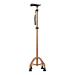 Safety Crutches Portable Crutches with Led Light Elderly Walking Sticks Aluminum Lightweight Four Leg Walking Cane Adjustable Canes Comfortable Independence Four Feet Frosted Gold