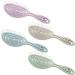 Head Jog 08 Paddle Brush with Flexible Soft Pin Bristles - Detangle Wet or Dry Hair, Ideal for Straight, Curly, and Wavy Hair - Original Collection Oatmeal - Buy Online on GoSupps.com