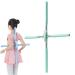 Yoga Tools Yoga Sticks Stretching Tool Retractable Posture Corrector for Adult and Child Back Brace Posture Corrector Yoga Sticks Stretching for Posture Corrector Hunchback Posture Corrector