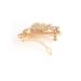 NYKKOLA Women's Multilayered Peacock Rhinestone French Barrette Hair Clip in Red - Buy Online on GoSupps.com