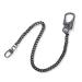 Ahiller Biker Wallet Chain, Heavy Duty Pocket Chain with Round Clasp, Men Chains for Keys, Jeans, Pants, Purse and Handbag Pant Chain-black