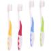 FRCOLOR 8 Pcs Bristle Toothbrushes - Anti-Slip Oral Care Tool for Effective Cleaning - International Shipping Available - Buy Online on GoSupps.com