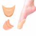 2cps(1pair) Soft Silicone Gel Pointe Ballet Dance Shoe Toe Pads Toe Protector with Breathable Hole One Size Instant Cooling and Soothing Relief Gel Blister Pads