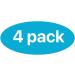 Cheese Bath Sponge Family Pack - Self Adhesive Gentle Foam Shower Sponges - 12g/PCS - Body Wash for Men and Women - Shower Loofah - 4 Pack - Buy Online on GoSupps.com