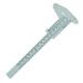 R gle de Mesure Coulissante Plastique Portable pour Sourcils Pr cise et Outil de Mesure Professionnel pour Maquillage et Microblading