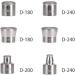 Diamond Dermabrasion Head Microdermabrasion Stainless Steel Diamond Microdermabrasion Dermabrasion 6 Tips Filter Replacement Set - Buy Online on GoSupps.com