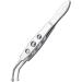 Dajidafu Stainless Steel Eyelid Precision Tweezers Eye Clogging Removal Cleaning Clamps Tools with Non-Slip Handle Personal Care Small Round Tip - Buy Online on GoSupps.com