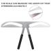 Eyebrow Pattern DIY Template with Golden Ratio | Stainless Steel Measuring Caliper | 3-Point Positioning Design for Perfect Semi-Permanent Eyebrow Shaping - Buy Online on GoSupps.com