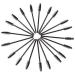 GCQQ 50PCS Disposable Mascara Wands - Black Eyelash & Eyebrow Spoolie Brush for Makeup & Extensions - Buy Online on GoSupps.com