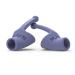 Flare Calmer Mini Small Ear Plugs Alternative Reduce Annoying Noises Without Blocking Sound Soft Reusable Silicone - Purple Purple 1 Count (Pack of 1)