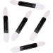 FOYTOKI 50pcs Women Eyeshadow Brush Beauty Sponge Double Sided Eyeshadow Brush Foam White Miss Oval Lipstick - Buy Online on GoSupps.com