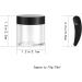 Haochen 30 Pack Mini Cosmetic Glass Containers - 10ml Cream Jars with Lids & Spatulas | Perfect for Lip Balm Nail Art & Travel - Buy Online on GoSupps.com