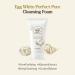 SKIN FOOD Egg White Pore Cleansing Foam with Bath Sponge - Deep Pore Refinement & Nourishing Albumin | 150ml Pack of 2 - International Shipping Available - Buy Online on GoSupps.com