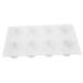 TEHAUX Small Molds Silicone Silicone Cake Mold Baking Molds Love Mold Silica Gel Muffin White Cake Mini Cheese Cake Molds Molds Silicone Large Silicone Molds