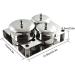 Acrylic Nail Powder & Monomer Holder Stainless Steel Cup | Nail Art Tools & Equipment - Buy Online on GoSupps.com