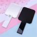 Handheld Cosmetic Mirror Barbers Beauty Hair Hairdressers Professional Barbers Mirror Black - Buy Online on GoSupps.com
