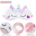 Aniwon 6 Pack Kids Unicorn Sleep Mask - Soft Plush Blindfold & Animal Eye Cover for Children - Buy Online on GoSupps.com