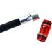 UNICHE Tech HV Bike Frame Pump with Gauge | Fits Presta & Schrader | Portable Mini Pump for Mountain & BMX Bikes | Includes Mount Kit | Large Black - Buy Online on GoSupps.com