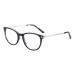 ZENOTTIC Vintage Round Glasses Frame Nerd Glasses Without Prescription Retro Clear Lens Glasses for Women and Men C5 Black