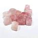Natural Polished Rose Quartz Cube Tumbled Crystal Stones 10pc Obelisk