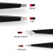 Precision Eyebrow Tweezers Set - 4-Piece High-Quality Tweezers for Perfectly Shaped Eyebrows | Ideal for Men & Women - Ships Worldwide - Buy Online on GoSupps.com