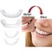 XLBHSH 3 Pair (Upper & Lower Dentures) Upper & Lower High Quality Instant Smile Comfort Dental for Men & Women for Missing Teeth with Box - Buy Online on GoSupps.com