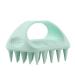 Experience ultimate relaxation with DCNIYT square scalp massager made of pure silicone (green)