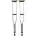 Crutches for Adults Underarm Underarm Crutches for Adjustable Aluminum alloy Underarm Adjustable Non- slip Crutch Pair for Adults and Teenager Great for Travel or Work Selfless dedication