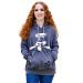 ALYC Pet Pouch Hoodie- Dog Cat Holder Carrier Sweatshirt Fleece Big Pouch Pullover for Women Dark Grey XX-Large