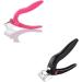 RIYAN Nail Clippers Professional Uv Gel False Nails Tips Cutter Nail Clippers Cutter Trimmer Stainless Steel Manicure(Black) - Buy Online on GoSupps.com