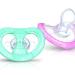 Nuby Flex Orthodontic Pacifier for Boys 6 Months+ | Soft Safe & Soothing | International Shipping - Buy Online on GoSupps.com