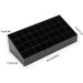 Buy Socobeta Lipstick Rack Container - 36 Grid Makeup Storage Box & Organizer (Black) for Desktop | International Shipping Available - Buy Online on GoSupps.com