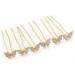 Bridal/Wedding/Prom/Party Set Of 6 Gold Plated Crystal 'Butterfly' Hair Pins - Buy Online on GoSupps.com