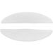 Silicone Eyelash Perming Curler Pads - Soft Lash Rods for Home & Professional Use with Storage Box (M) - Sparkle Clear White - Buy Online on GoSupps.com