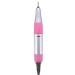 Dajidafu Manicure Lathe Nail Drill Handle Replaced Part Long-lasting Aluminum Alloy Automatic Handily Gripped Nails Accessories Rose Red