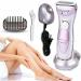 ABS Portable Waterproof Women's Electric Shaver - Painless Hair Remover with Charging Station & Protective Cover - Buy Online on GoSupps.com