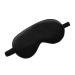 Silk Sleep Mask for Men and Women Silk Eye Mask for Sleeping  Soft and Comfortable Night Eye Mask Breathable Eye Cover Eye Blinder for Travel  Super Lightweight Blindfold (Black)