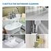 Stubborn Stains Cleaner Bathroom Cleaner Stainless Steel Washbasin Decontamination Shower Bath Glass Scale Cleaner (Color : 5PCS) - Buy Online on GoSupps.com