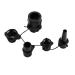 HEYTUR Inflatable Boat SUP Pump Adaptor and Kite/Boston Valve Standard Conventional Air Pump Air Valve Adapter Spoke Plate Attachment(Multi)