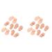Orthotics 20 pcs Color Toe Little Hammer Correction Relief for Men Separators Straightener Spacers Overlapping Nude Pedicurenude Bunion Bunions Women Protector Pinky Splitter As Shownx2pcs mediumx2pcs