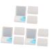 Partykindom 9 sentences contacts glasses set lens supply contact lens container case kit container suction holder Introductory pencil lentil sink pp white small storage box travel halloween whitex3stk 6.5x6.5x2cmx3pcs