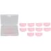 Permanent Eyelash Curler Cover Ultra Thin Silicone Permanent Eyelash Curler for Home (Pink) - Buy Online on GoSupps.com