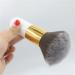 Large Size Powder Brush Professional Makeup Brushes Black Multifunctional Foundation Blush Sculpting Bronzer Brush Make Up Tools (Color : White)